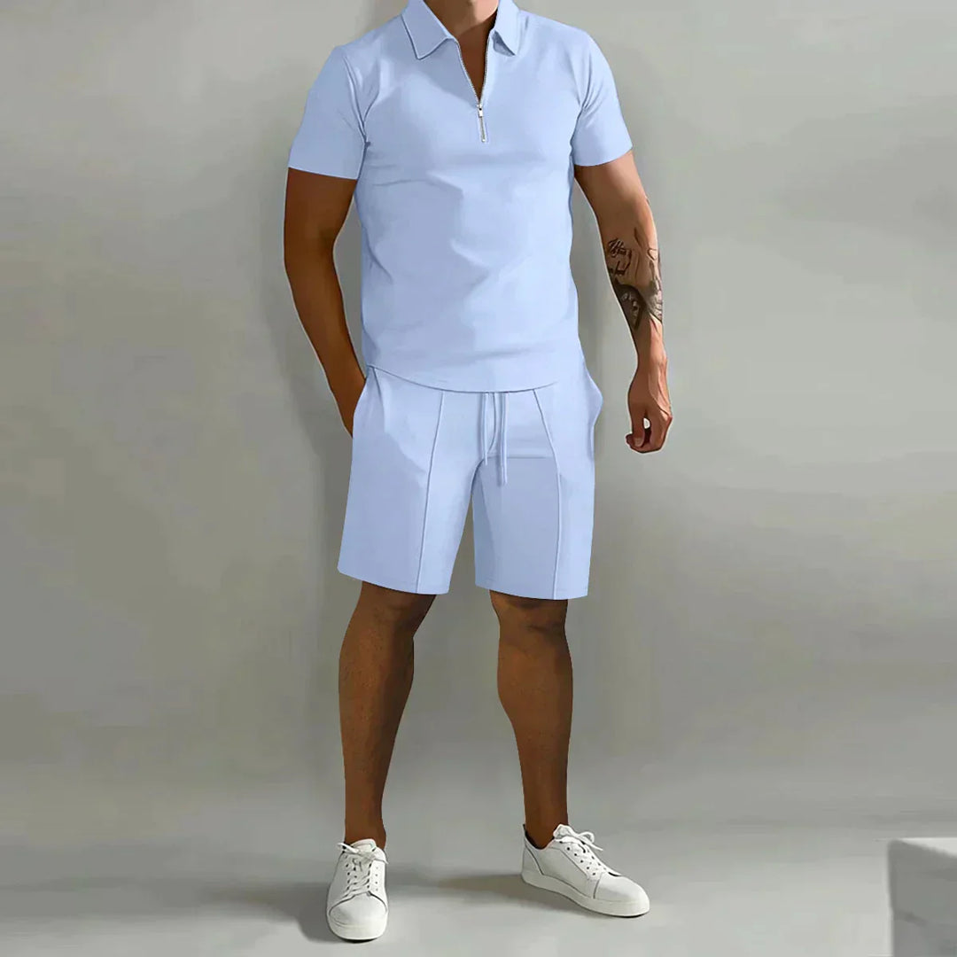 Thomas™️ - Polo med shorts sæt